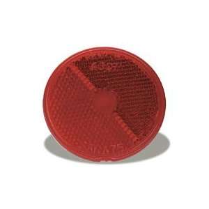  Grote 40072 3 Stick On 2.5 Red Round Sealed Reflector 