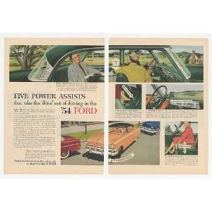  1954 Ford Power Assists Take Drive Out of Driving 2 Page 