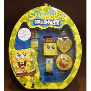  Spongebob SquarePants LCD Watch with Interchangable Tops 