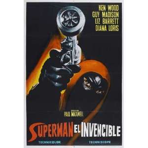  Superargo and the Faceless Giants (1968) 27 x 40 Movie 