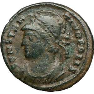 CONSTANTINE I the Great Founds CONSTANTINOPLE 330AD Ancient Roman Coin 