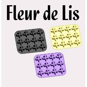  Fleur de Lis   Ice Tray / Candy Mold (2 Pack) Sports 