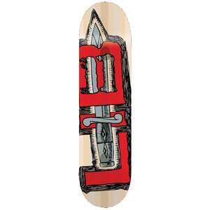  Lib Tech   Dagger Red Skateboard Deck (8 x 31.75 
