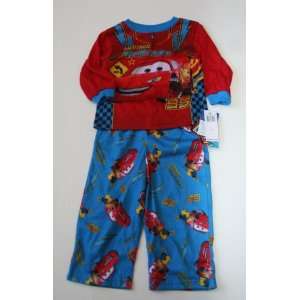    Disney Pixar Cars Toddler 2 Piece Pajama Set   Size 2T Baby