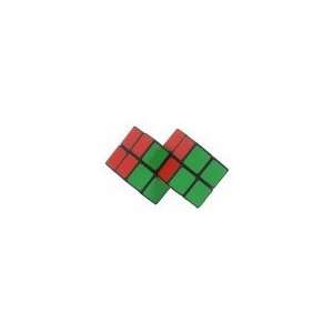    Eastsheen Black Mini Double 2x2x2 Magic Rubiks Cube Toys & Games
