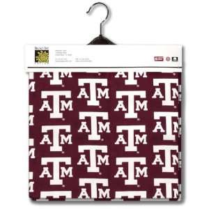  Texas A&M Fabric 2yds 54 in Wide Aggies Logo 100% COTTON 