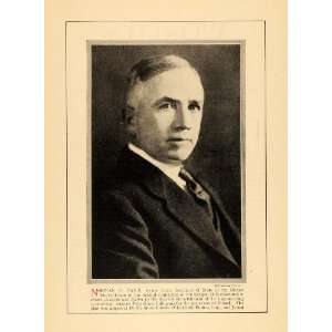  1924 Print Norman Davis Secretary State Diplomat Wilson 