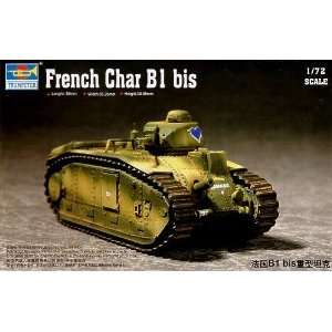  07263 1/72 French Char B1 Bis Heavy Tank Toys & Games