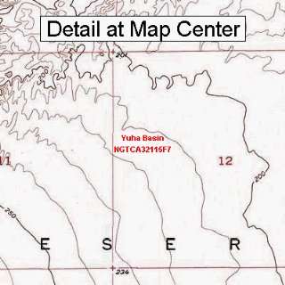  USGS Topographic Quadrangle Map   Yuha Basin, California 