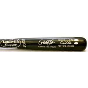  Autographed Derek Jeter 3000th Hit Bat   Autographed MLB 