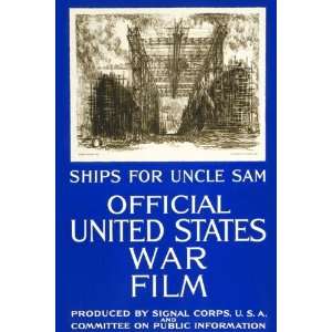  Ships for Uncle Sam 16X24 Giclee Paper