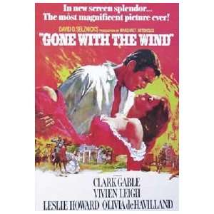  GONE WITH THE WIND   NEW MOVIE POSTER REGULAR STYLE (Size 