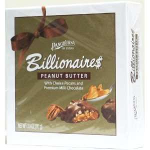 Billionaires PEANUT BUTTER Choice Pecans and Premium Milk Chocolate 