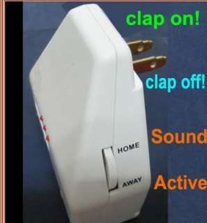 THE CLAPPER SOUND ACTIVATED CLAP ON/OFF SWITCH 110V  