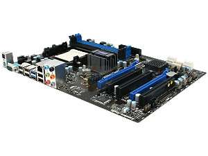   Box MSI 870A G46 AM3 AMD 870 SATA 6Gb/s USB 3.0 ATX AMD Motherboard