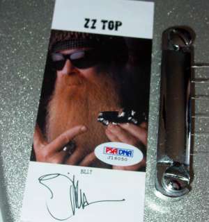 ZZ Top Billy Gibbons Autographed Signed Guitar PSA/DNA UACC RD COA 