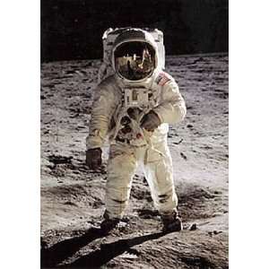 Buzz Aldrin on the Moon   Poster 