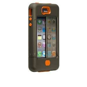 Case Mate iPhone 4S 4 Tank Case Cover Orange Green VERY FAST SAME DAY 