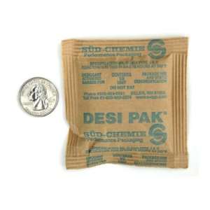  1/2 Desi Pak #3741 3 x 3.5 Kraft Desiccant Packets 