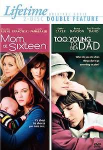 Mom at Sixteen Too Young to be A Dad DVD, 2005  