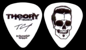 THEORY OF A DEADMAN     Tyler Connolly guitar pick  