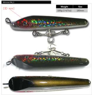 MInnow PW_1 saltwater lure biggame for GT big size  