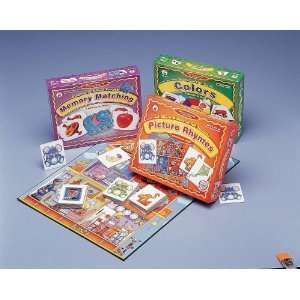   Childcraft Preschool Language Games   Set of 3 Games