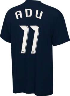 Philadelphia Union adidas Freddy Adu #11 Name and Number T Shirt 
