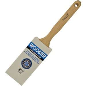  Wooster Brush Z1202 2 1/2 Cutter Flat Sash Paintbrush, 2.5 