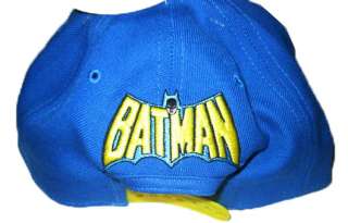 NEW DC COMIC SUPER HERO BATMAN ADJUSTABLE BALL CAP HAT  