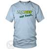 ZOMBIES, EAT FLESH American Apparel 2001 T Shirt funny zombie 