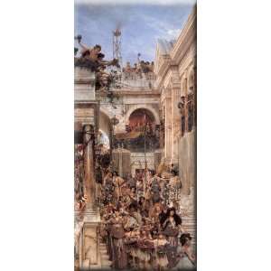   14x30 Streched Canvas Art by Alma Tadema, Sir Lawrence
