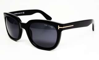 TOM FORD CAMPBELL TF 198 01A BLACK SUNGLASSES 0198/S  