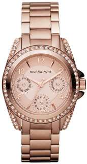 New Michael Kors MK5613 Rose Gold Blair Multifunction Ladies Watch 