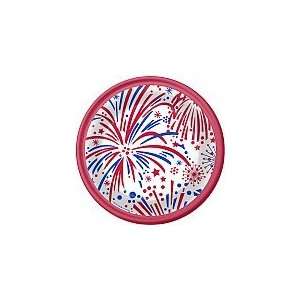    4th of July Party Supplies 7 Dessert Plate   8/Pkg. Toys & Games
