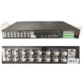 16CH Real time H.264 Standalone DVR Support 3G Mobile View, iPhone