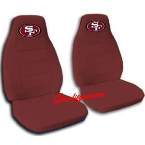 Burgundy San Francisco seat covers. 40/20/40 seats for a 2007 to 2012 
