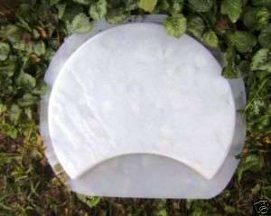 080 plastic crescent stepping stone paver mold  