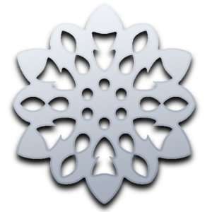 Snowflake Fluffy Mirrors45cm x 45cm 