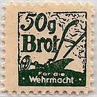 WW2 NAZI 50 GRAM WEHRMACHT BREAD RATION NSDAP REVENUE RARE