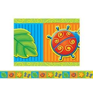  Teacher Created Resources TCR4694 Spring Straight Border 