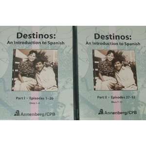 DESTINOS An Introduction to Spanish Part 1 and Part 2 Episodes 1 52 