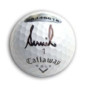  Annika Sorenstam Autographed Golf Ball (Upper Deck 