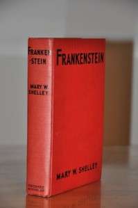 EXTREMELY RARE ORIGINAL DUST JACKET~FRANKENSTEIN~1ST PHOTOPLAY ED 
