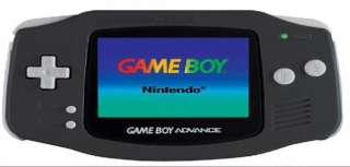 NEW BLACK GAME BOY ADVANCE SYSTEM + FREE RANDOM GAMEBOY GAME WITH BUY 