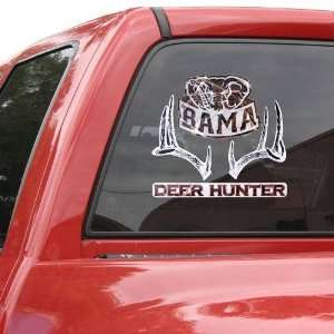    Alabama Crimson Tide 12 Camo Deer Car Decal  