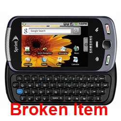 Samsung SPH M900 Moment BROKEN (Sprint)   FOR PARTS 635753479379 