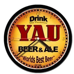  YAU beer and ale cerveza wall clock 