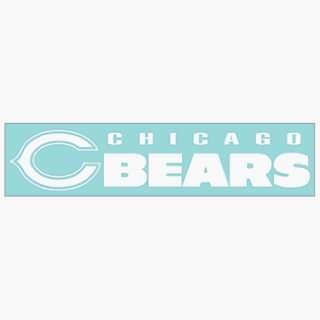  CHICAGO BEARS 4X17 DIE CUT DECAL