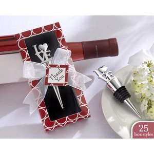   Name of Love Bottle Stopper in Personality Box (25